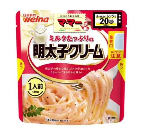 [4902110263183] welna 叮叮明太子忌廉意粉醬（1人前） 130g