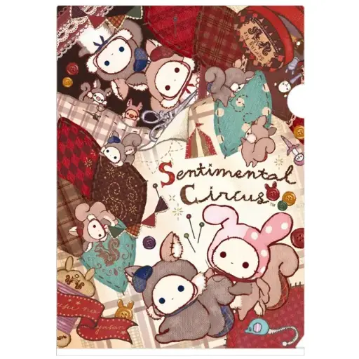 [4974413817967] Sentimental Circus A4 Plastic Folder (FA06306) 