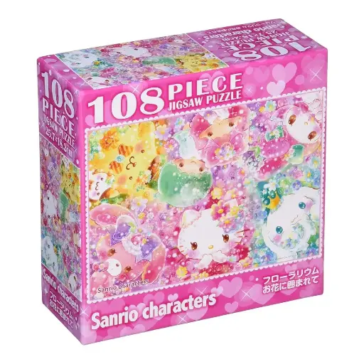 [4977524588429] 【SANRIO】砌圖（108塊）25.7x18.2cm No.108-842 