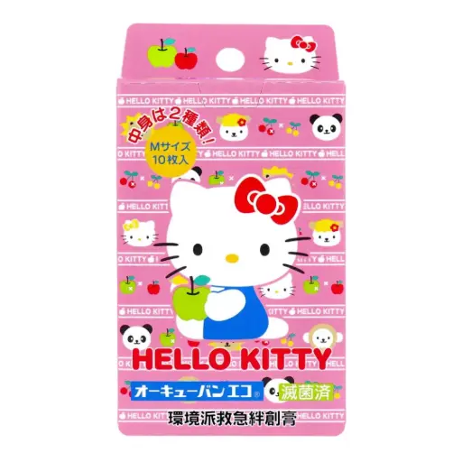 [4987167035556] Hello Kitty 膠布（10枚入）
