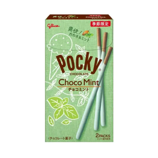 [4901005005891] POCKY 薄荷朱古力脆條