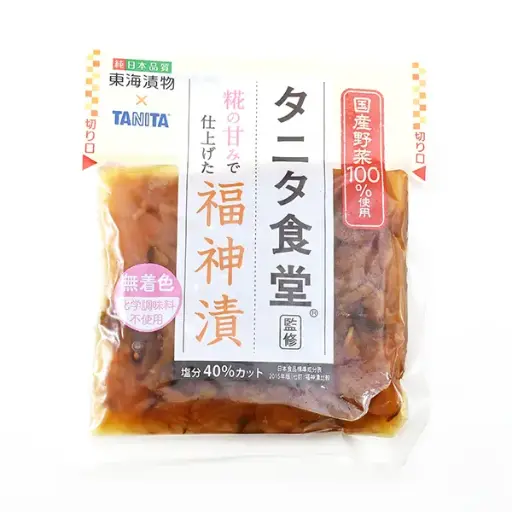 [4902175334590] タニタ監修 甘糀福神漬 (40%減鹽）100g