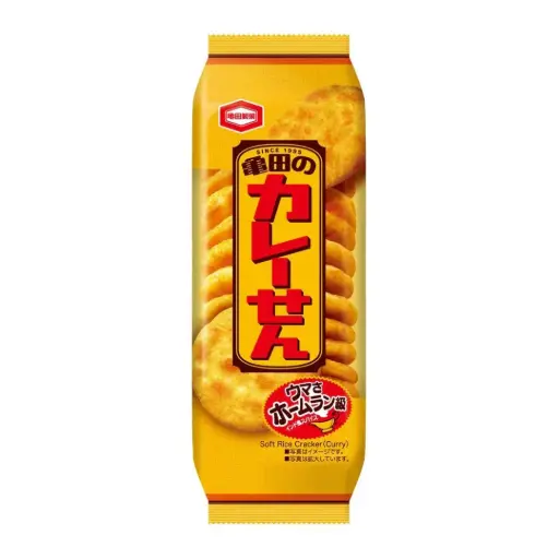 [4901313207147] 龜田咖哩仙貝 15枚
