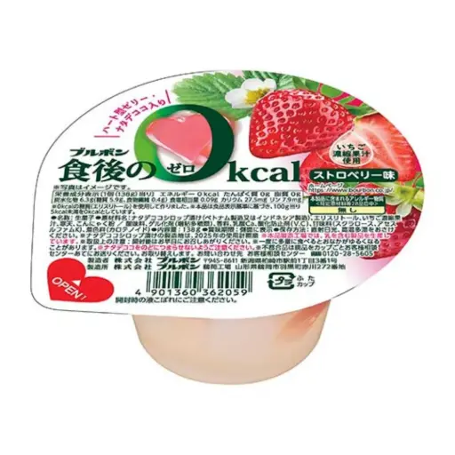 [4901360362059] 零卡路里士多啤梨啫喱 138g