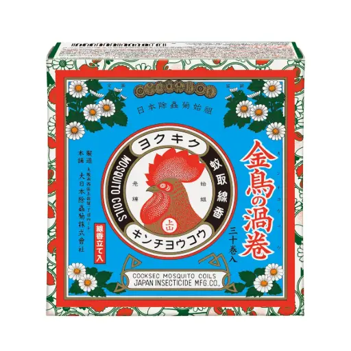 [4987115000551] KINCHO Mosquito Repellent Incense Mini (30 rolls)