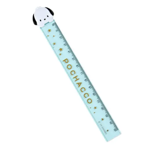 [4550337502648] Pochacco 探頭造型塑膠間尺 15cm