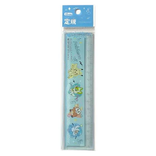 [4901772282051] 【Pokemon】Plastic Ruler 15cm