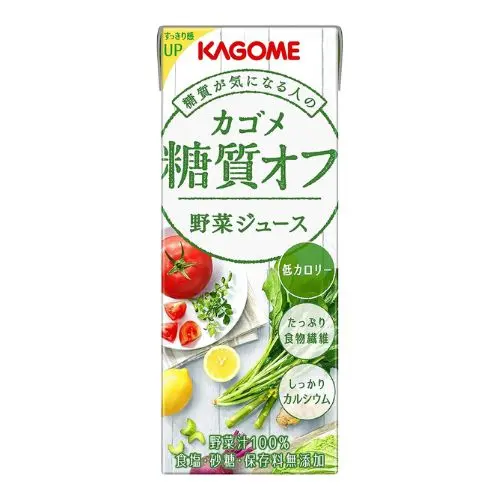 [4901306059333] Kagome 低碳水化合物蔬菜汁 200ml