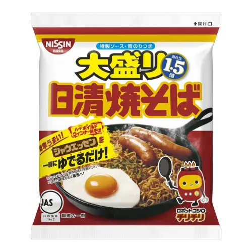 [4902105001240] 【日清】神之粉末 1.5倍大盛炒麵 151g