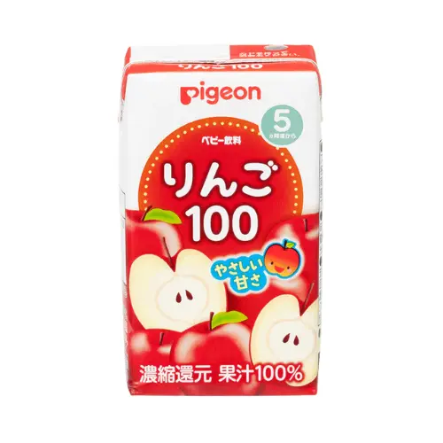 [4902508135917] 【Pigeon】嬰兒100%蘋果汁 125ml