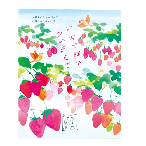 [4975541095593] 草本入浴劑（士多啤梨田捕手）30g