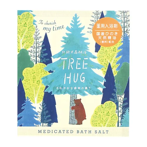 [4975541097023] Medicated Bath Salt - Tree Hug 50g