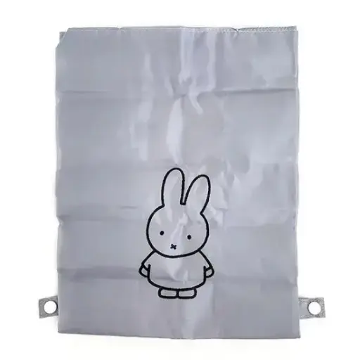 [4979274504254] 【MIFFY】折疊式環保袋（灰色）