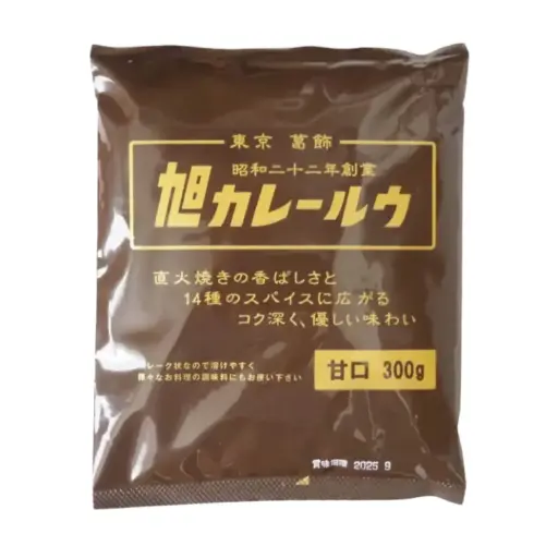 [4580188710015] 旭咖哩粉 甘口 300g