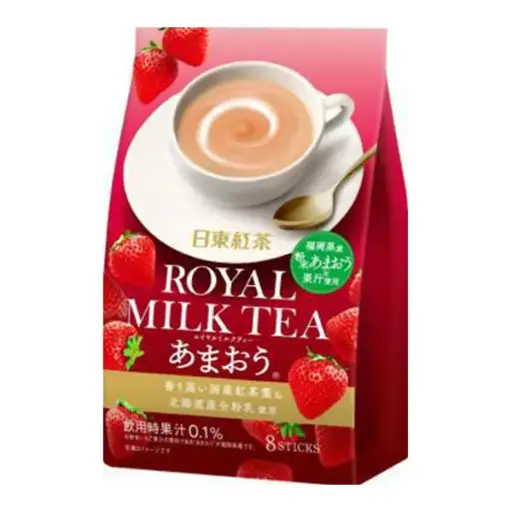 [4902831511471] Royal Milk Tea -  Amaou Strawberry 8p