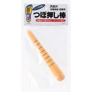 [4969133082009] 天然木足部按壓棒 
