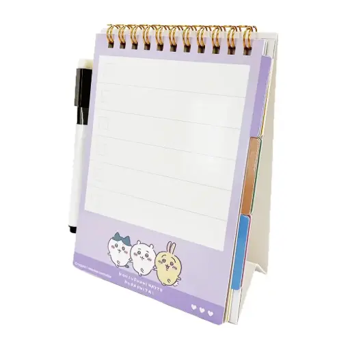 [4550432083226] 【Chiikawa】Vertical Mini Whiteboard (Purple)