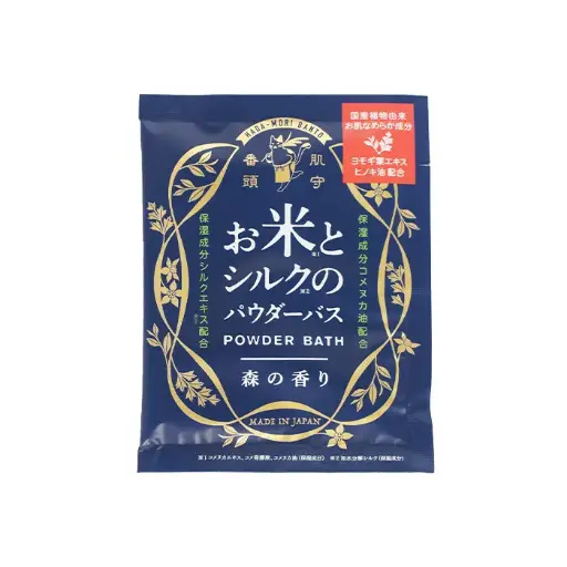 [4975541097191] 肌守番頭 白米蠶絲浴鹽（森之香）