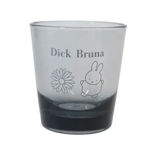 [4979274929095] 【Miffy】Plastic Clear Cup (Grey)