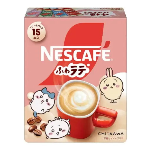 [4902201445535] 【NESCAFE x 吉伊卡哇】即溶咖啡（混合裝） 15p