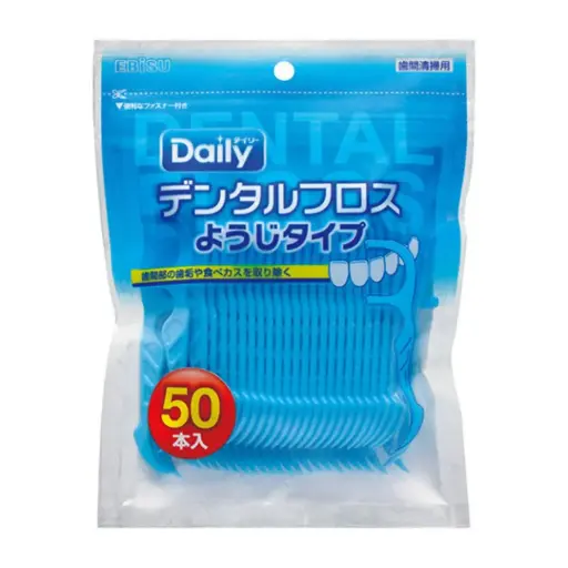 [4901221025703] 細滑牙線棒（50本入）