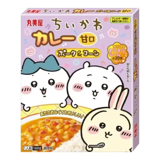 [4902820220636] 【吉伊卡哇】兒童咖哩（甘口・豚肉＆粟米）160g