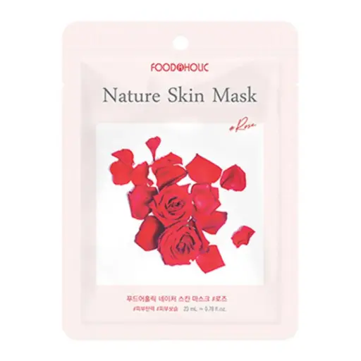 [8809758320222] Natural Skin Mask (Rose)