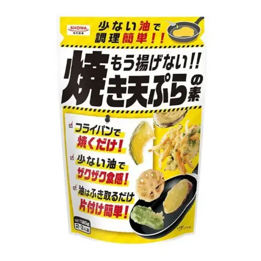 [4901760437098] 天婦羅粉（無需油炸）120g