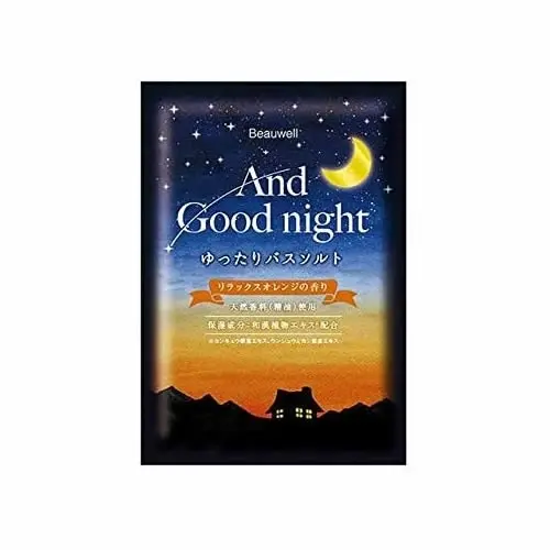 [4517161159394] And Good Night Bath Salt（Orange）40g