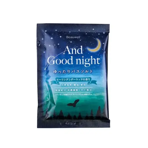 [4517161159400] And Good Night Bath Salt (Cedarwood) 40g