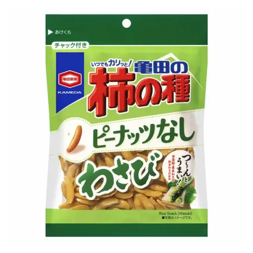 [4901313217429] Kakinotane Rice Cracker (Wasabi Flavor) 91g