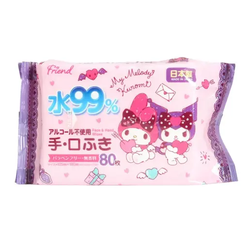[4573135599535] 99.9%純水濕紙巾（80張）