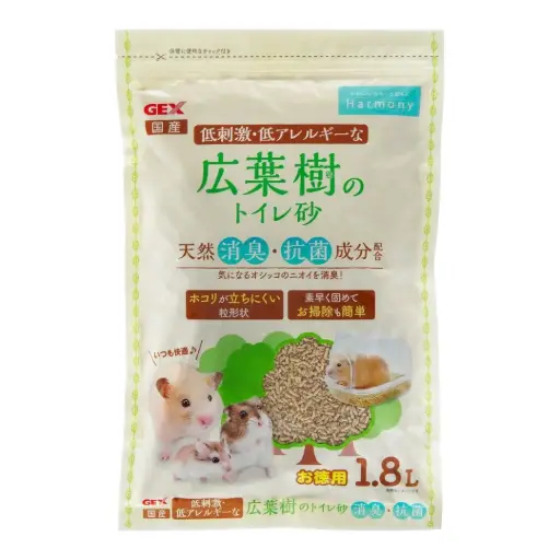 [4972547036780] Hardwood Deodorizing Litter for Small Animals 1.8L