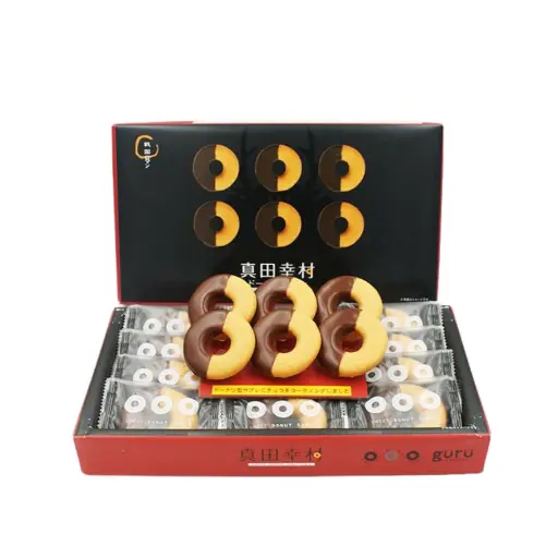 [4956058207884] 真田幸村甜甜圈酥餅（12個）