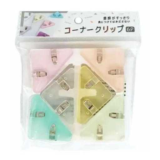 [4904342008075] 角夾 6p