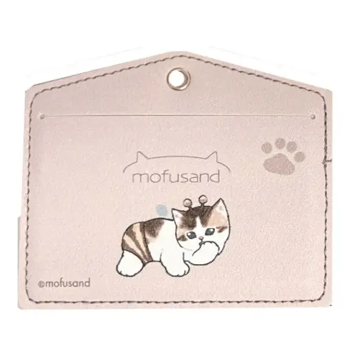 [4513750133370-PK] 【mofusand】證件卡套（粉色）